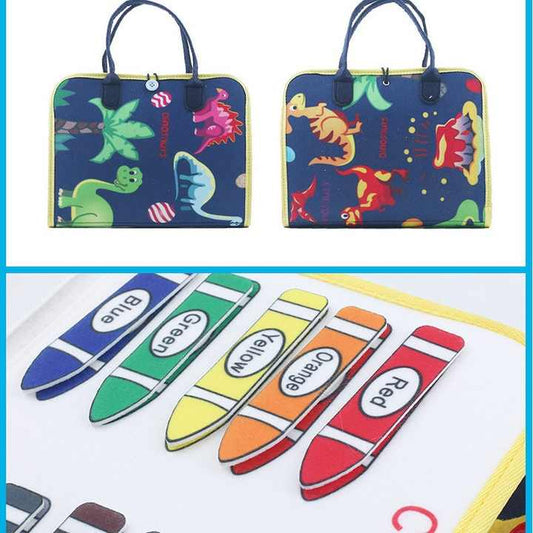 Educational games sensory book 