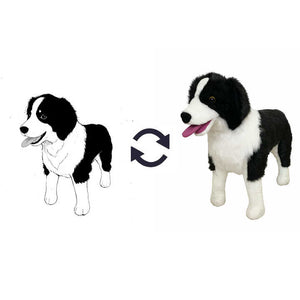 Outdoor games in the shape of a dog 