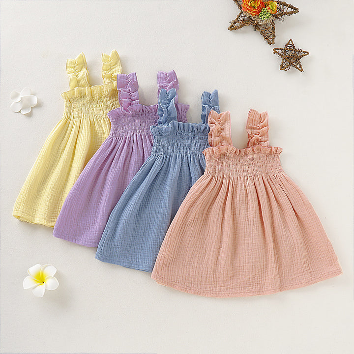 Girls Frock Kids Dress Style Baby Clothes-فستان بناتي للأطفال