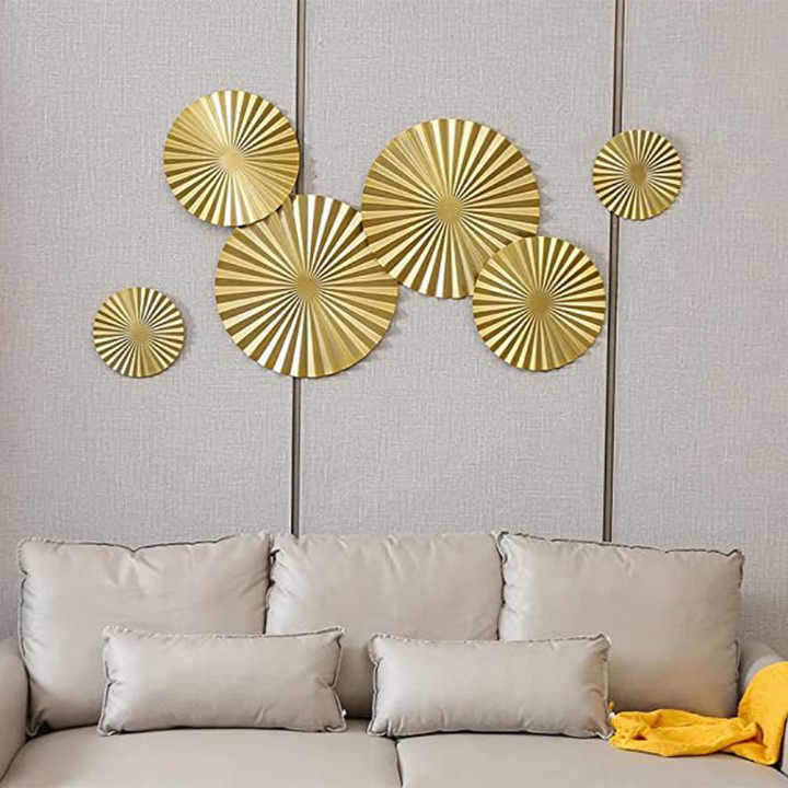 Modern Iron Wall Decor Art Living Room Sofa