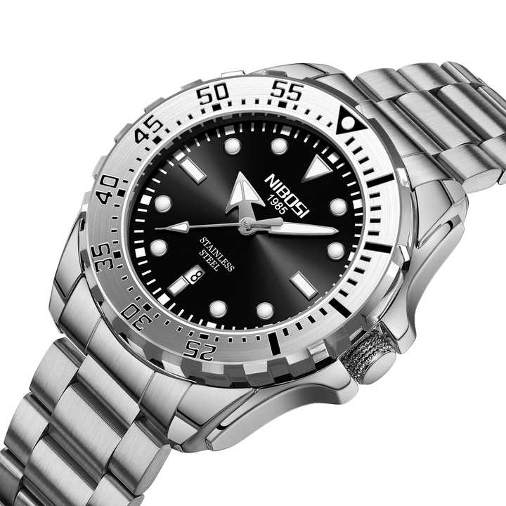 NIBOSI 2616 Men's Watch with Stainless Steel 
