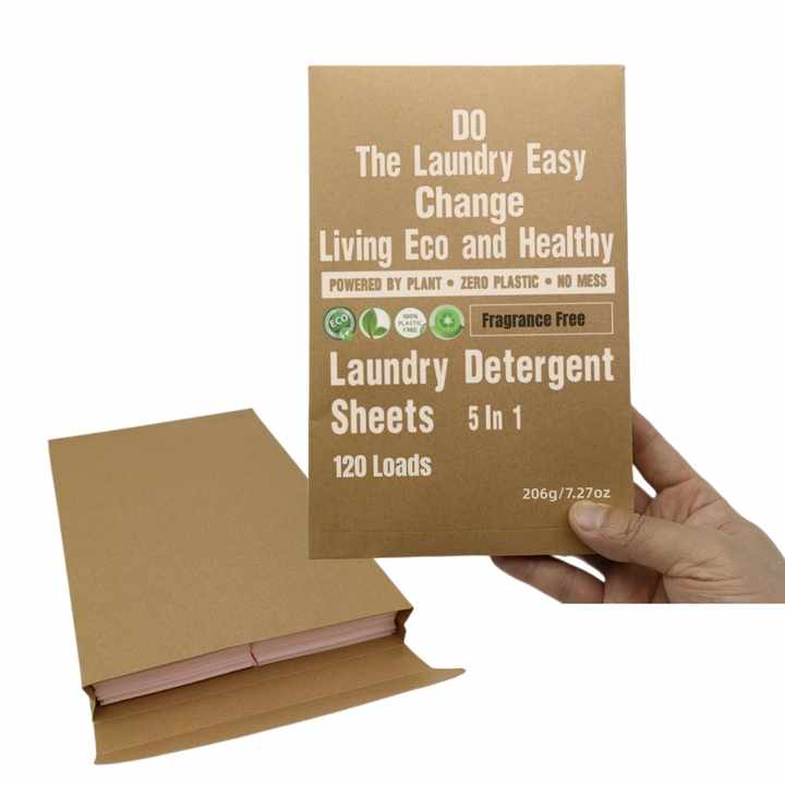 Detergent Sheets Eco Friendly Laundry-مناديل تنظيف صديقة