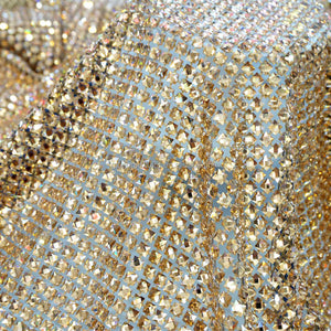Selling Heavy Square Crystal-Mesh Fabric 