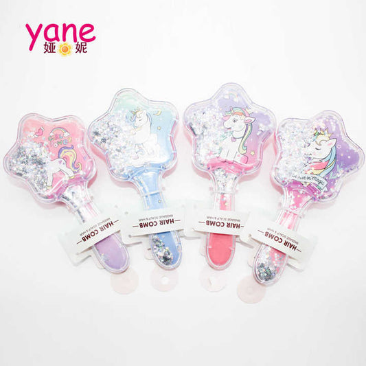 Kids Accessories Unicorn Hairbrush for Girls 