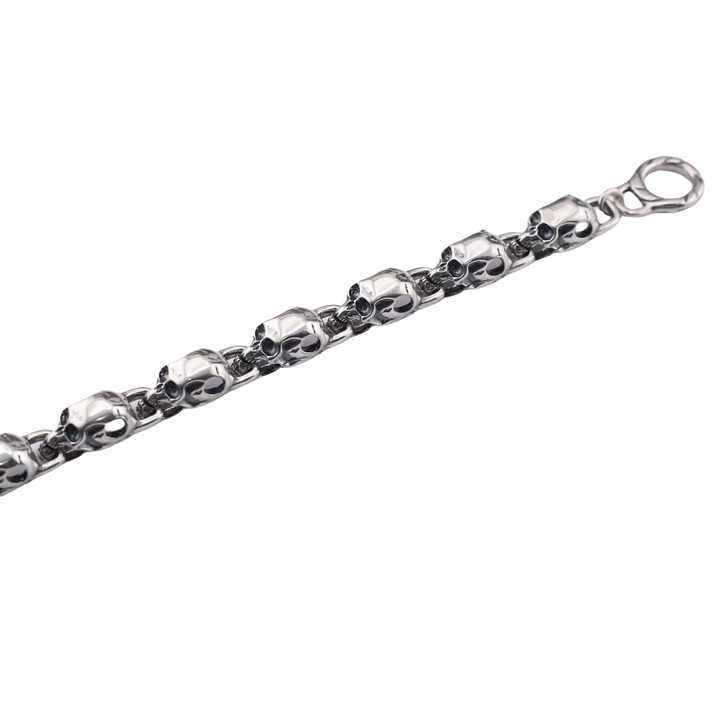 Fashion Thai Silver Bracelet Hip Hop Design 