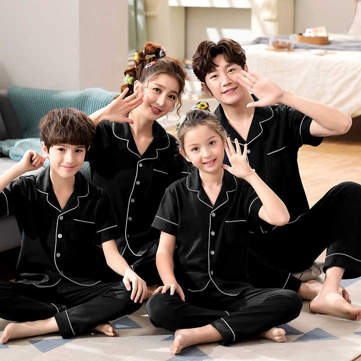 Family Matching Set 2 Pieces Kids Pajamas 100% 