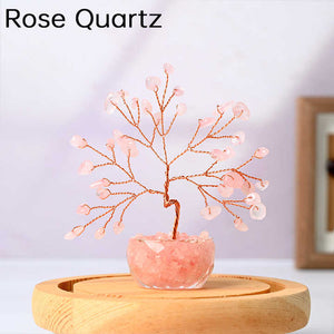 Wholesale Treasure Bowl Crystal Fortune- شجرة الحياة الحرف اليدوية الإبداعية