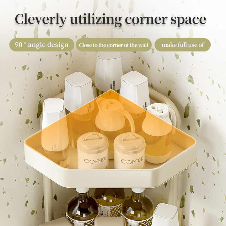 CST Customizable Kitchen Triangle Shelf-رف مثلث