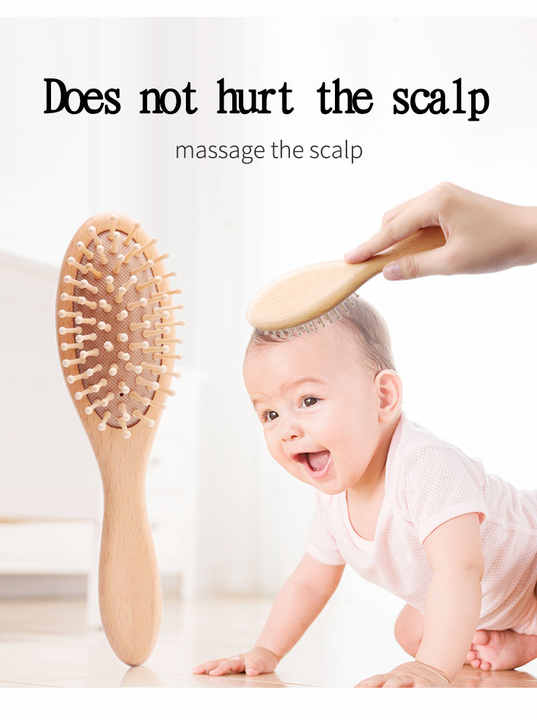 Baby Hair Brush -مجموعة فرشاة ومشط شعر الأطفال