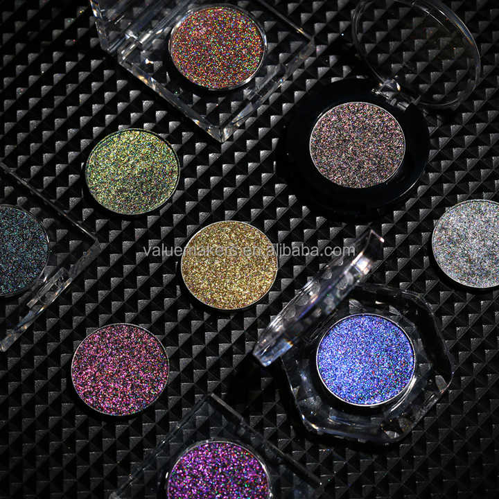 Vegan color glitter eyeshadow 