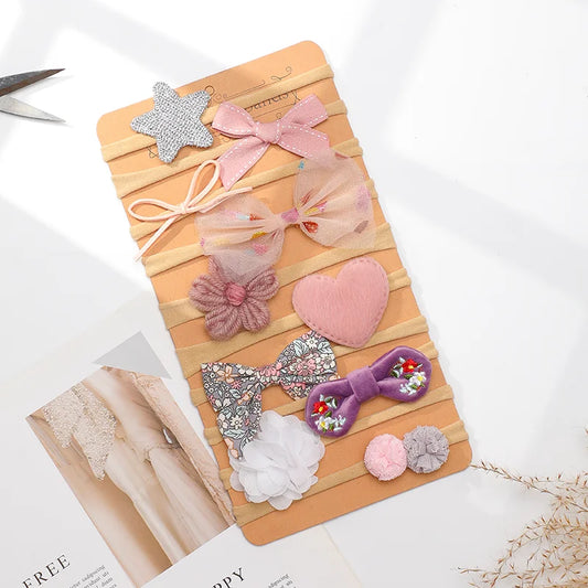 Elastic Nylon Headband Hair Accessories for Little Girls 