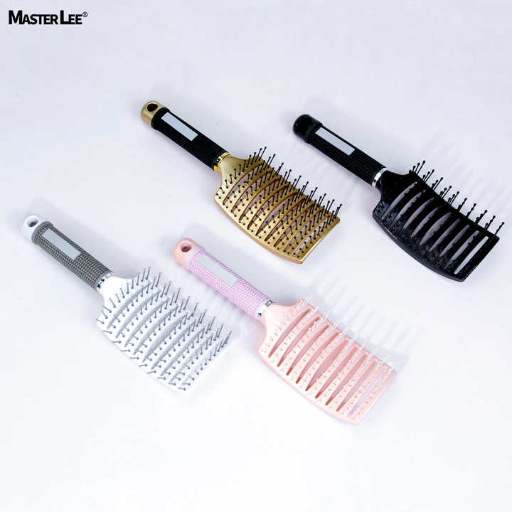 Factory Masterlee Brand Waterproof Vented Hair. فرشاة شعر منحنيه مقاومة للماء من ماركة Masterlee، مزودة