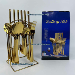 طقم أدوات مائدة 24 في جودة عالية لتناول العشاء