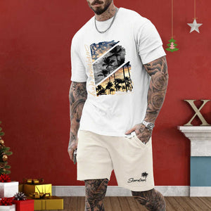 Men's short-sleeved suit