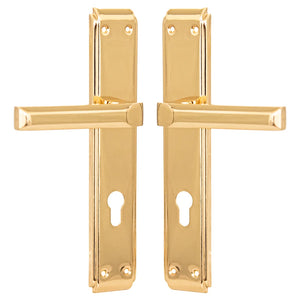 Cylinder lock set 