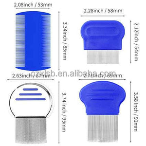 Pack of 4 Quality Guaranteed Scratchers for Lice Removal 