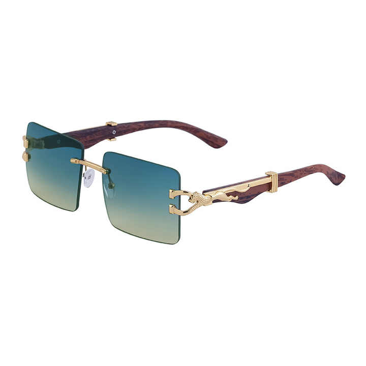 Fashionable sunglasses with a head