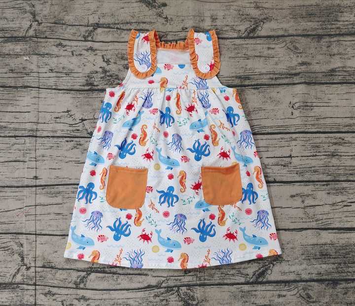 Kids Girls Dresses Toddler Summer Clothing&nbsp; GSD1961 بدون حد أدنى للطلب المسبق ملابس أطفال
