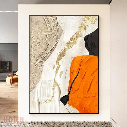 لوحة زيتية تجريدية ديكور