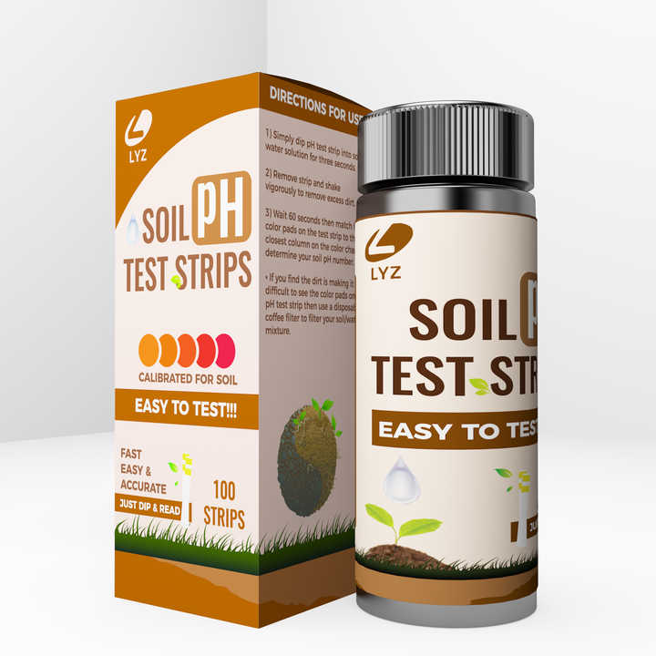 Soil Test Strips Soil pH Test Kit 
