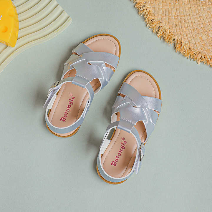 Wholesale Fashion Summer Cute Girls Non-slip Waterproof Skin-friendly Sandals 