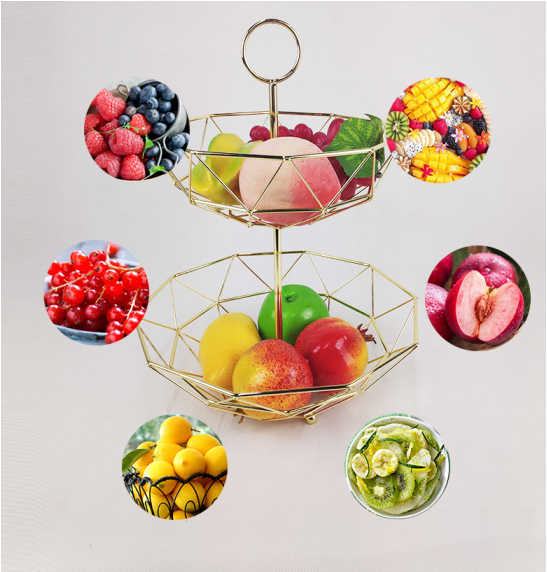 metal fruit basket 