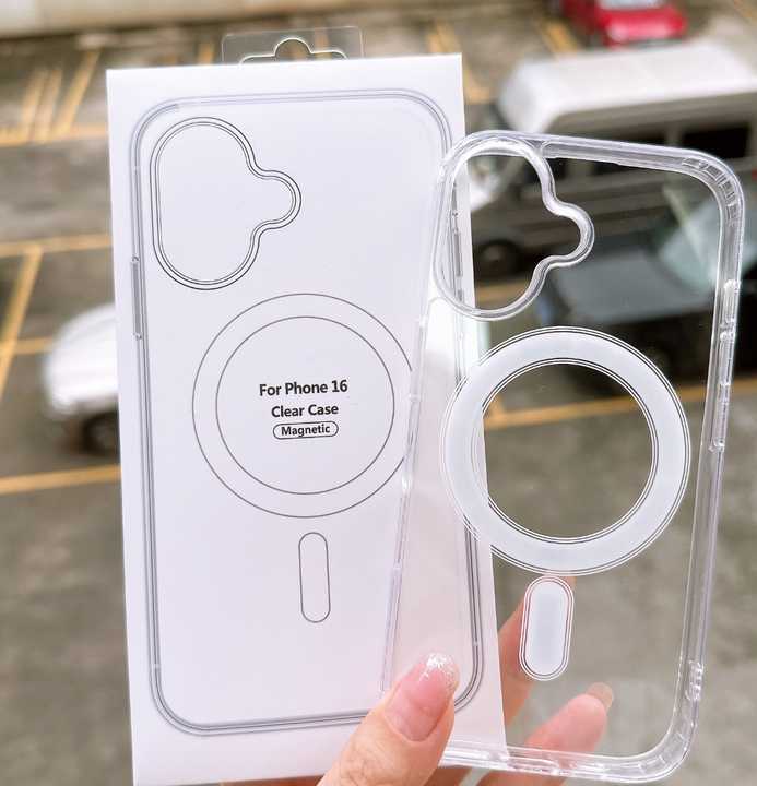 Anti-scratch clear wireless charging case for iPhone. 