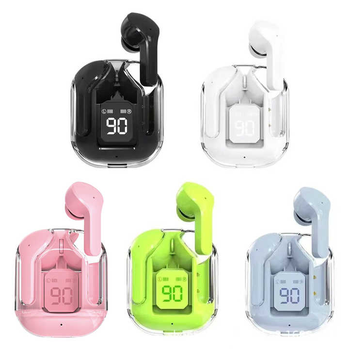 TWS بشاشة رقمية وصوت . TWS Wireless Earphones with