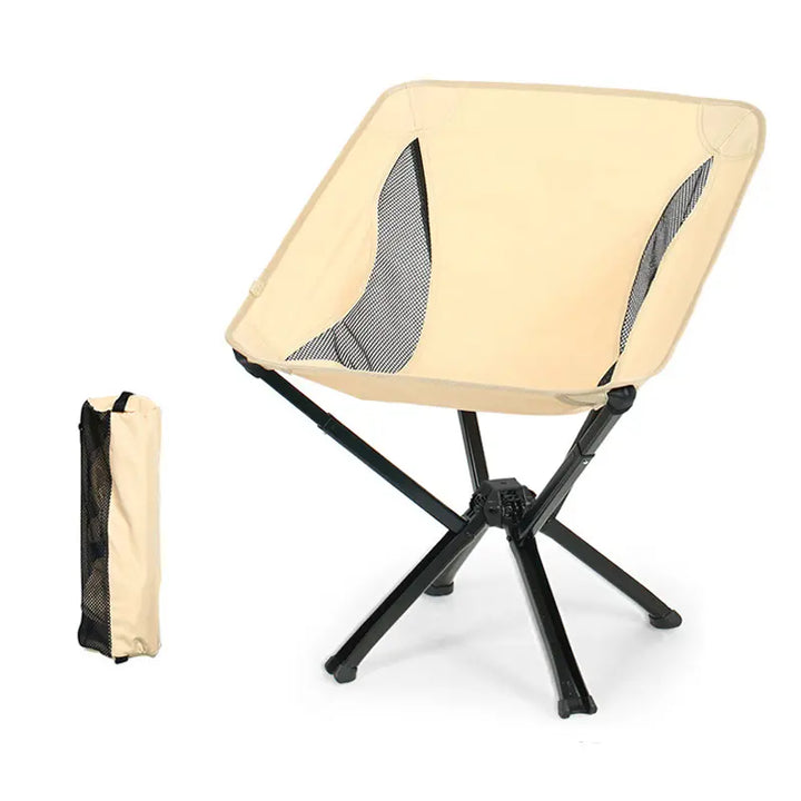 Lightweight folding moon chair 