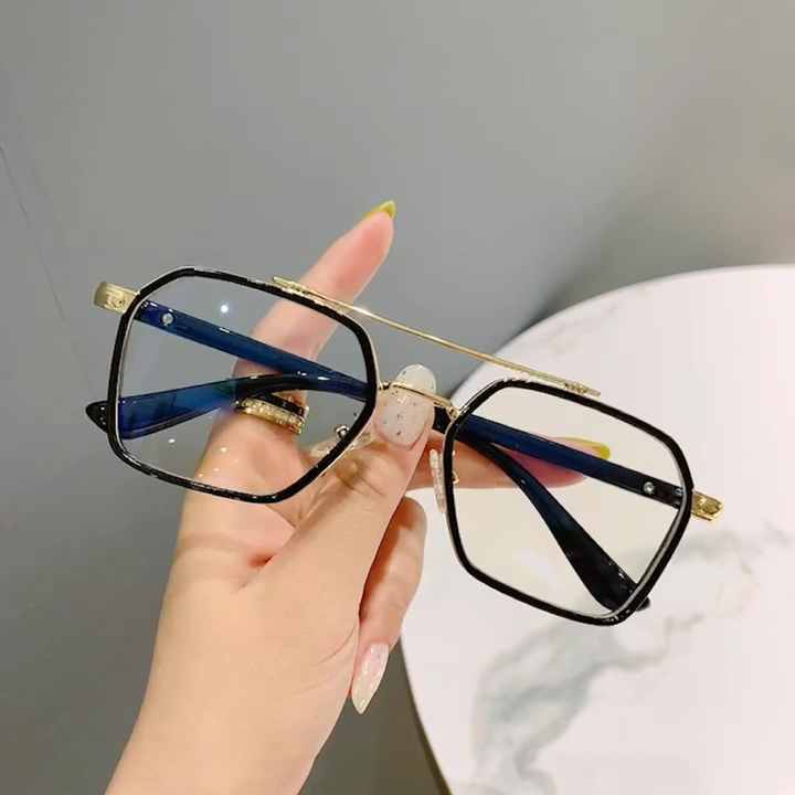 Men Women Rimless Reading Glasses Far Near Anti Blue Light Magnification Antifatigue Presbyopic Glasses Reading Glasses 