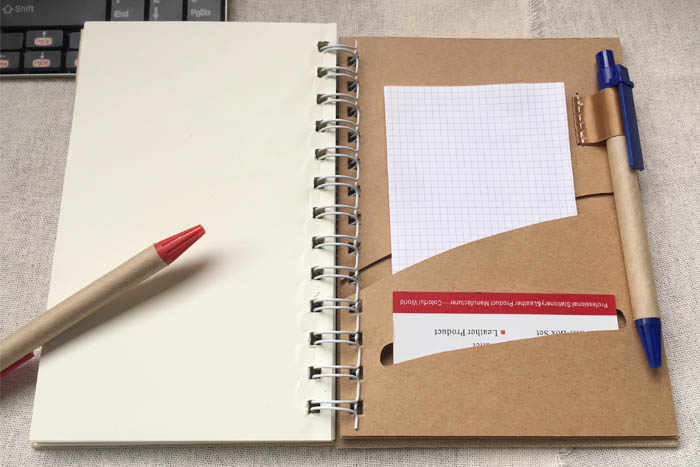 A5 Spiral Bound Paperback Notebook Diary School Office 