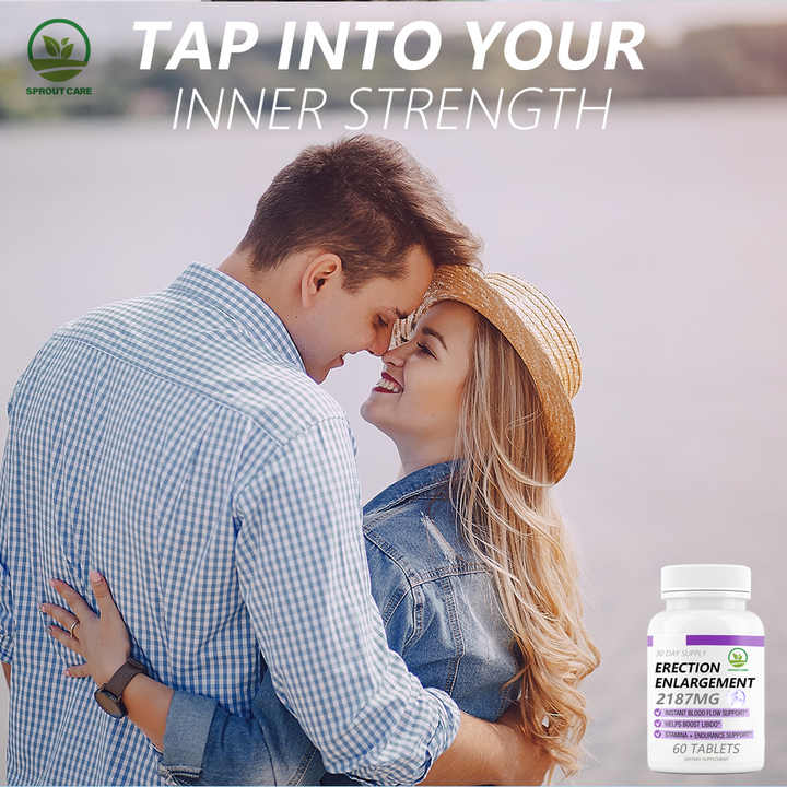 Private Label Power Capsules for Men Energy Boosting Pills Plus Solid Energy Supplements Maca Root Tablets 