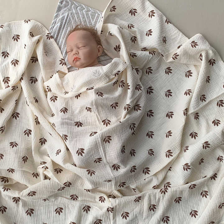 Blanket Newborn Bedding&nbsp; - بطانية قماط فاخرة للأطفال، بطانية أمان قابلة للتهوية