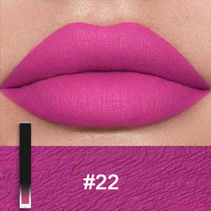 Cruelty Free Matte Liquid Lipstick Cosmetic Suppliers 