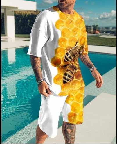 Men's Summer Shorts T-Shirt 