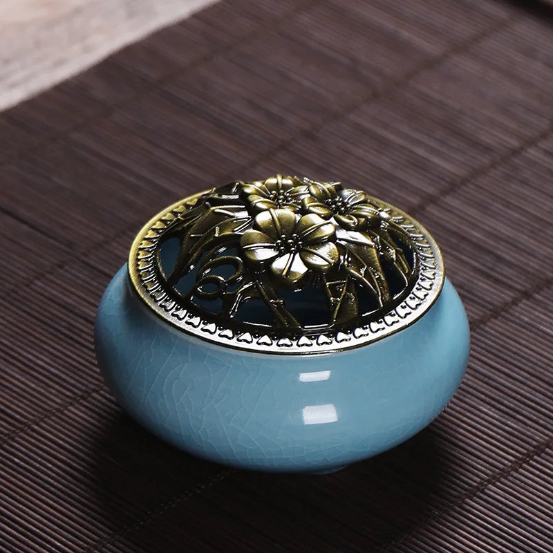 مبخرة بخور ملونة-Colorful incense burner