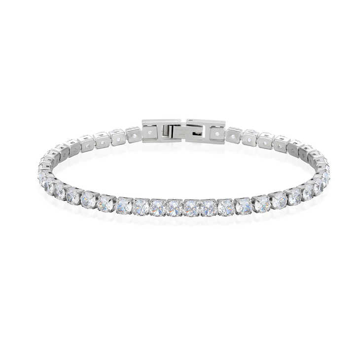 Iced Out Stainless Steel Diamond Bracelet 