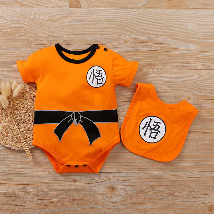 Newborn Baby Clothes Set Cartoon Anime Pattern 