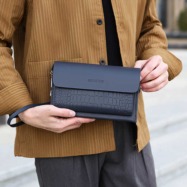 New Men's Business Handbag 