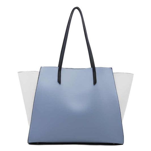 حقيبة يد كبيرة من الجلد الصناعي