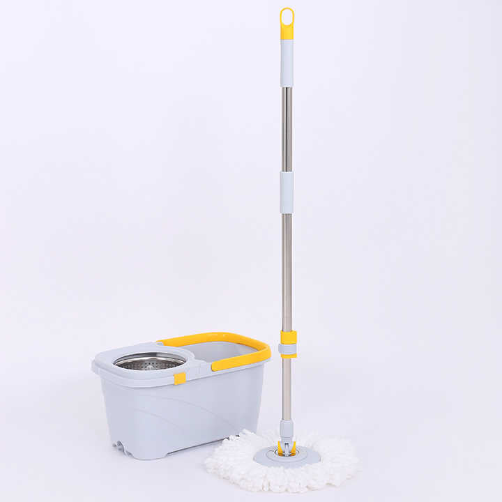 Home Cleaning Supplies Stockinette Spray Mop Floor Cleaning Spin Lazy Bucket Washer 