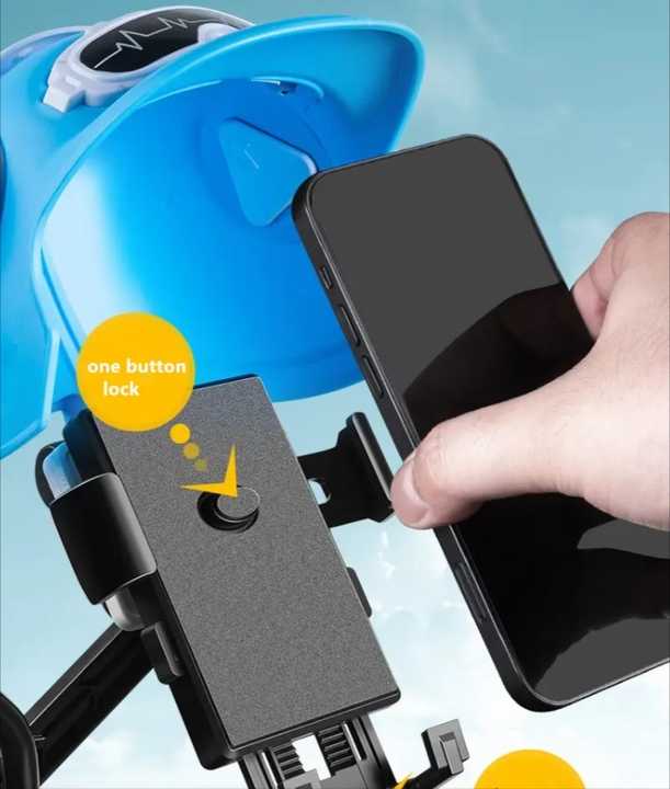 Great Offer Cute Electric Bike Portable Motorcycle Helmet Carrier Rack 