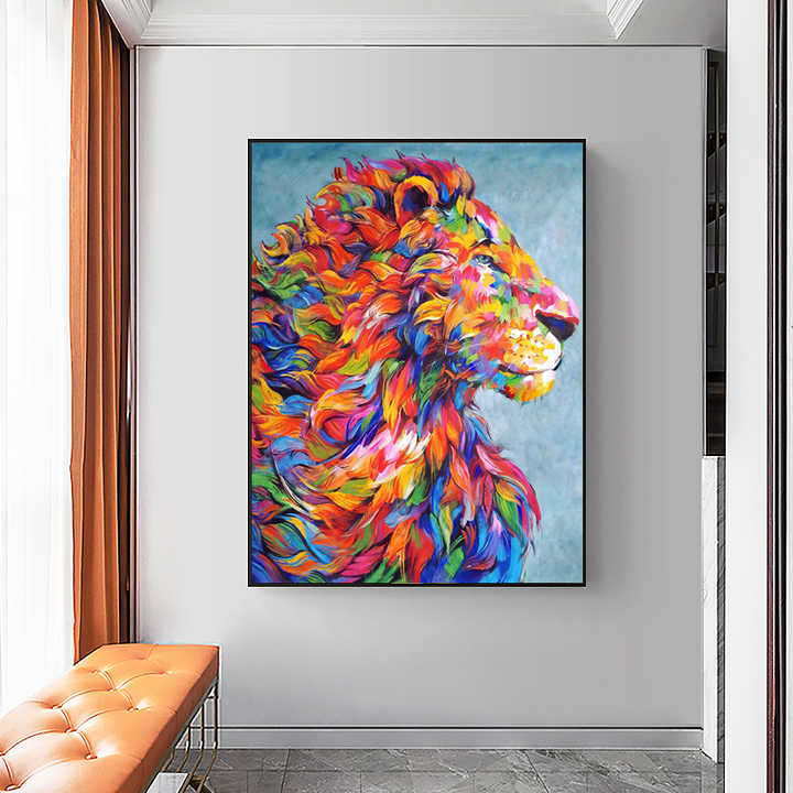 . لوحات زيتية مرسومه يدويا ديكور