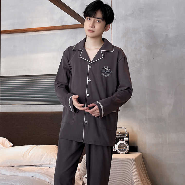 Nighty Designs Men's Autumn/Winter Pajamas Fold 