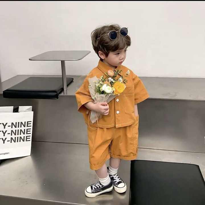 Boys' shorts, two-piece summer set 