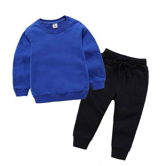 Baby Hooded Sweater 2 Piece Set Long Pants High 