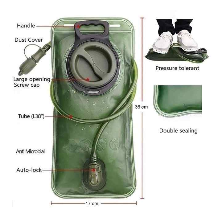 Water Bags Material for Camping, Hiking 