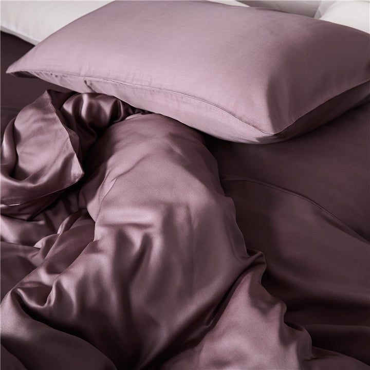 Fitted Sheets with 4 Pillowcases طقم ملاءات من الخيزران، 6 قطع، مقاس كوين،،