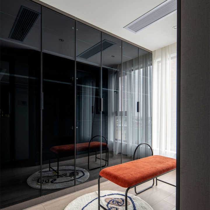 High-End Elegant Luxury Solid Wood Modular Wardrobe 