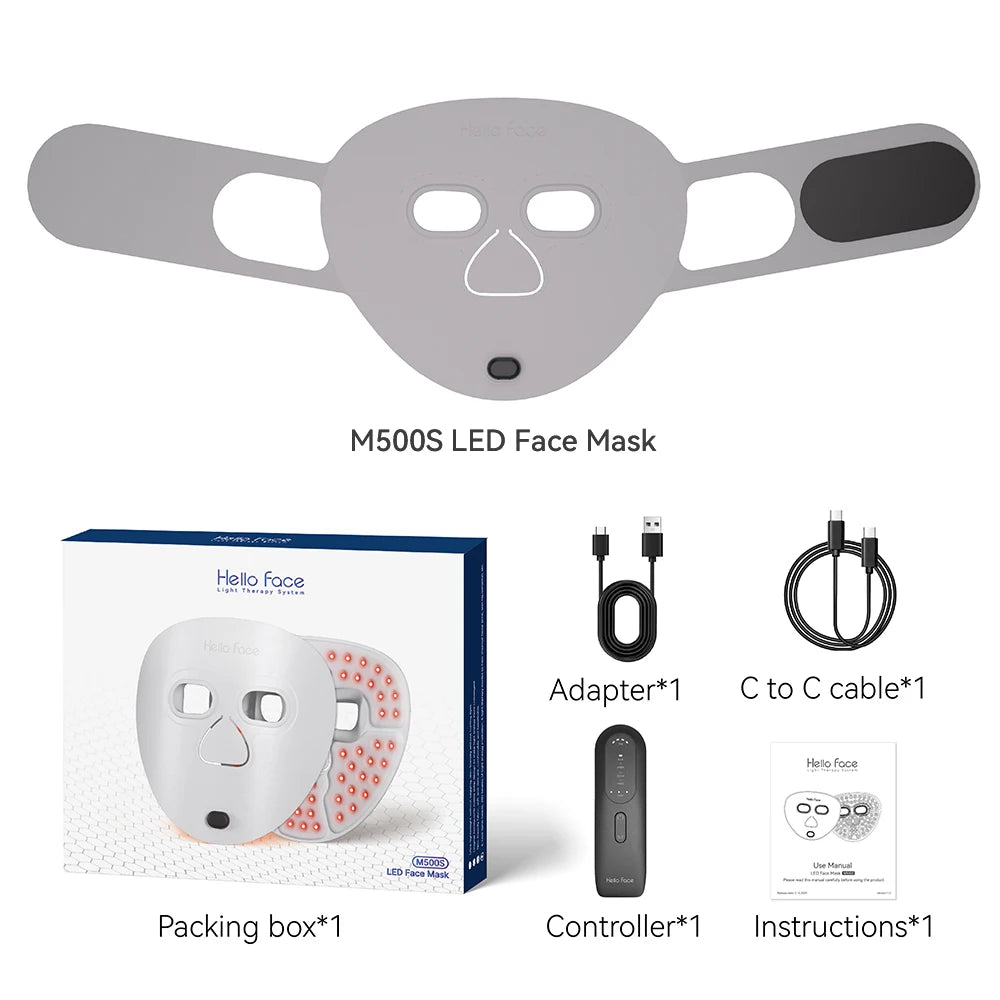 Water-based mineral oil softens tissue - PDT Led Light Therapy Machine Face